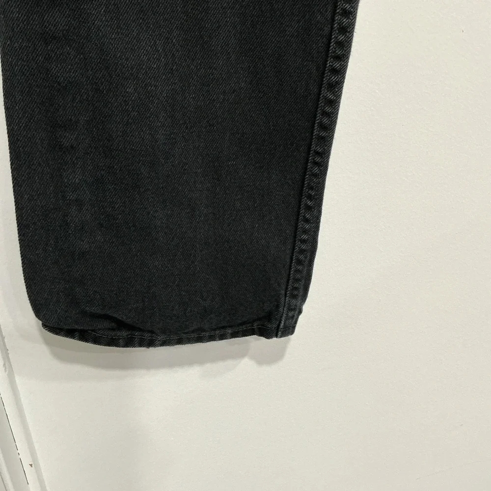 Levi's 505 Men's Regular Fit Jean, 36wx34L - Black, Classic - Picture 11 of 15